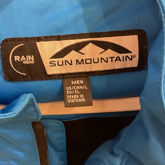 Men's Sun Mountain Rain Jacket, Size Large - Picture 2 of 11